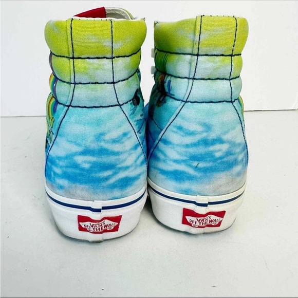 VANS UNISEX SH8-HI SPONGEBOB Men’s 9 Women’s 10.5 Cartoon - Picture 5 of 15